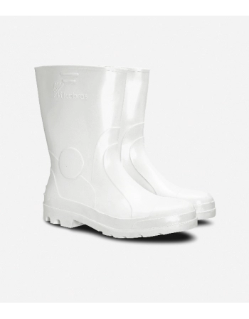 CALCADO BOTA PVC CANO CURTO II BRANCO 42