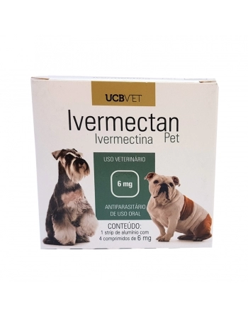 IVERMECTAN PET 04X06MG