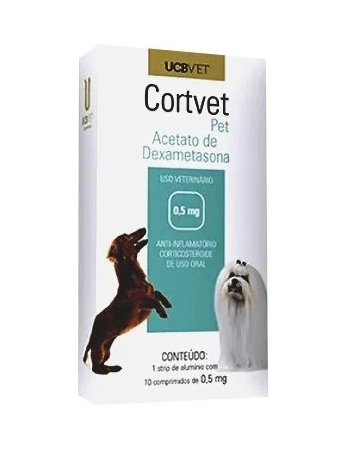 CORTVET PET 10 X 0,5MG