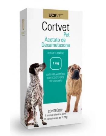 CORTVET PET 10 X 1,0MG