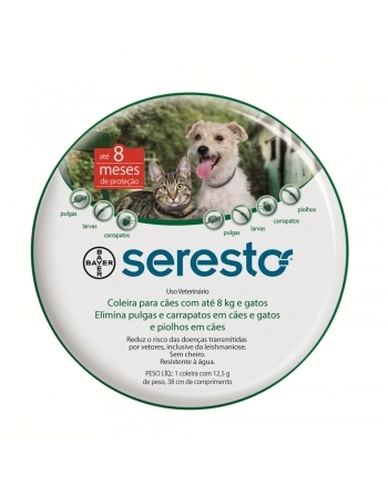 SERESTO COLEIRA (PEQUENA)