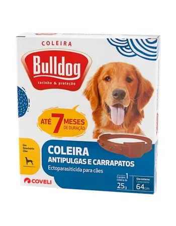 COLEIRA BULLDOG ANTIPULGAS 25GR