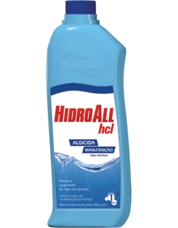 HCL - ALGICIDA DE MANUTENÇÃO 1 LITRO