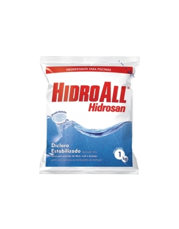 HIDROSAN PLUS - DICLORO GRANULOS AZUIS - 1 KG