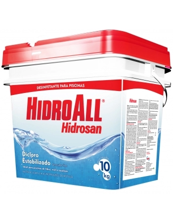 HIDROSAN PLUS - DICLORO GRANULOS AZUIS - 10 KG