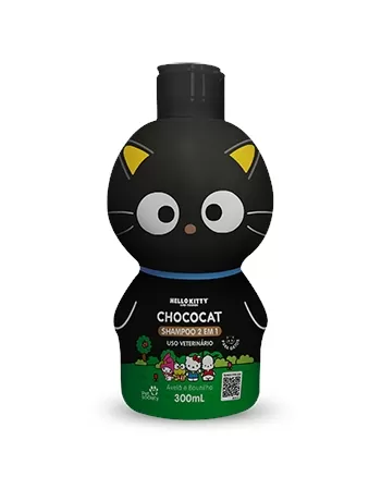 HELLO KITTY CHOCOCAT SHAMPOO 2 EM 1 300ML