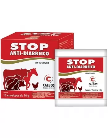 STOP ANTIDIARREICO CX COM 10 SACHES 10 G