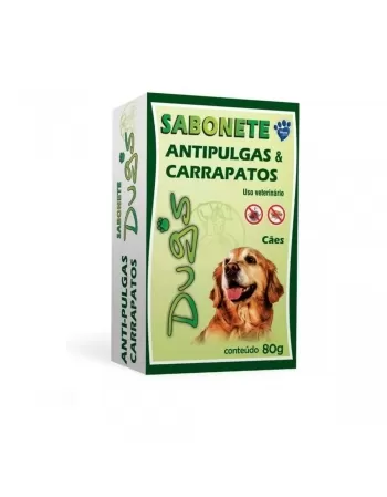 SABONETE DUGS ANTIPULGAS 80GR