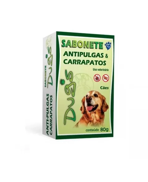 SABONETE DUGS ANTIPULGAS 80GR