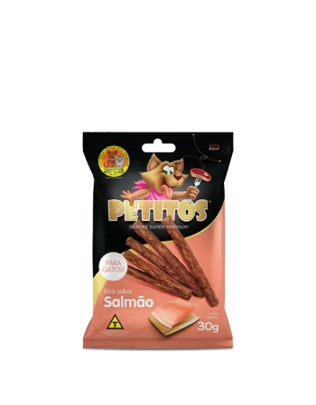 STICK PARA GATO SABOR SALMÃO 30 G - DISPLAY