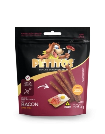 STICK BACON COM OVOS 350G