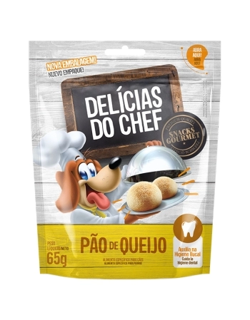 DELICIAS DO CHEF - PAO DE QUEIJO 65G