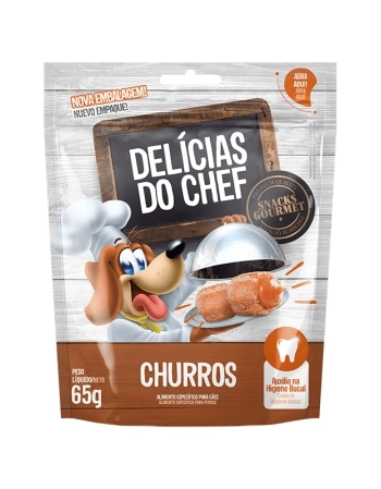 DELICIAS DO CHEF - MINI CHURROS 65G - DISPLAY