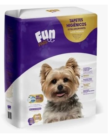 TAPETE HIGIENICO FUN PADS 80X60 - COM 7 UNIDADES