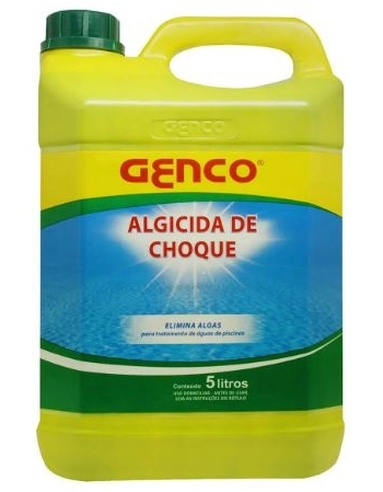 POOL-TRAT ALGICIDA CHOQUE GENCO CX. 4X5L