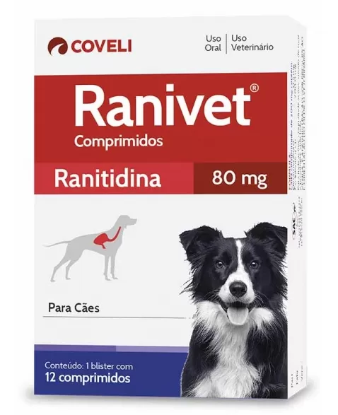 RANIVET 80MG - 12 COMPRIMIDOS