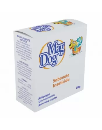 MAGDOG SABONETE INSETICIDA 80G