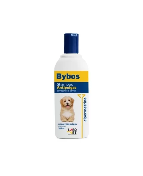 SHAMPOO ANTIPULGAS BYBOS DOG 500 ML