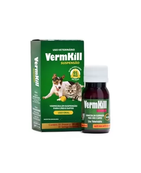 VERMKILL SUSPENSÃO 20ML