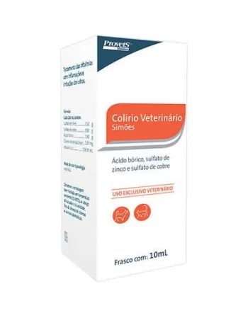 COLÍRIO VETERINÁRIO SIMÕES 10ML