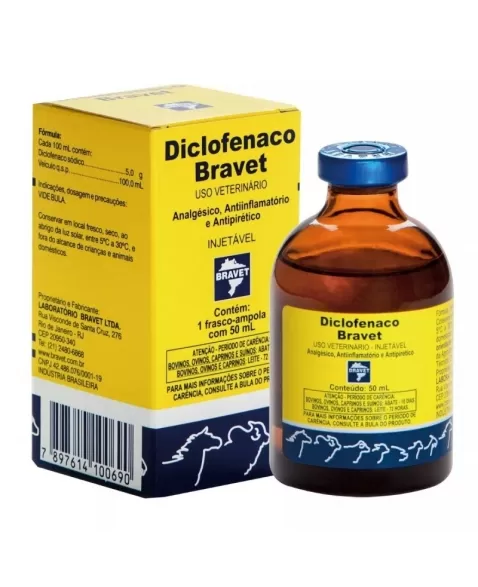 DICLOFENACO INJETÁVEL 50ML