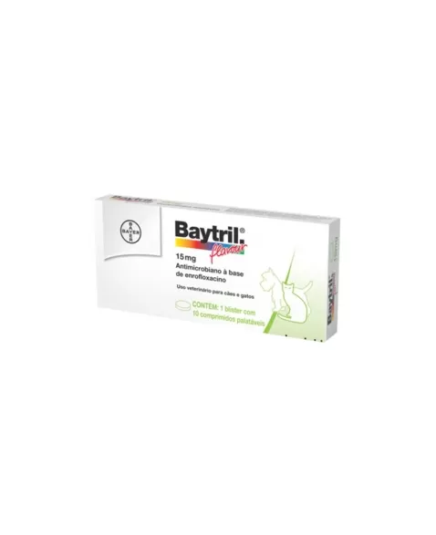 BAYTRIL FLAVOUR 15 MG - 10 COMPRIMIDOS