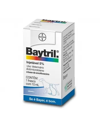 BAYTRIL INJETÁVEL 5% - 10ML