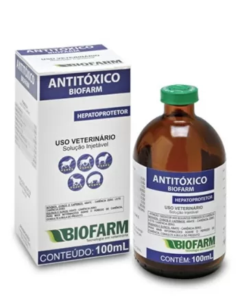 ANTITÓXICO BIOFARM INJETÁVEL 100ML