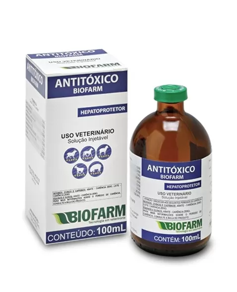 ANTITÓXICO BIOFARM INJETÁVEL 100ML