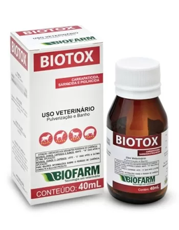 BIOTOX PULVERIZAÇÃO E BANHO 40ML