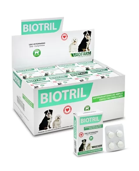 BIOTRIL - 4 COMPRIMIDOS