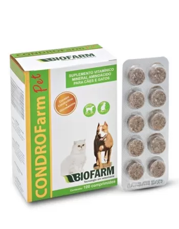 CONDROFARM PET - 100 COMPRIMIDOS