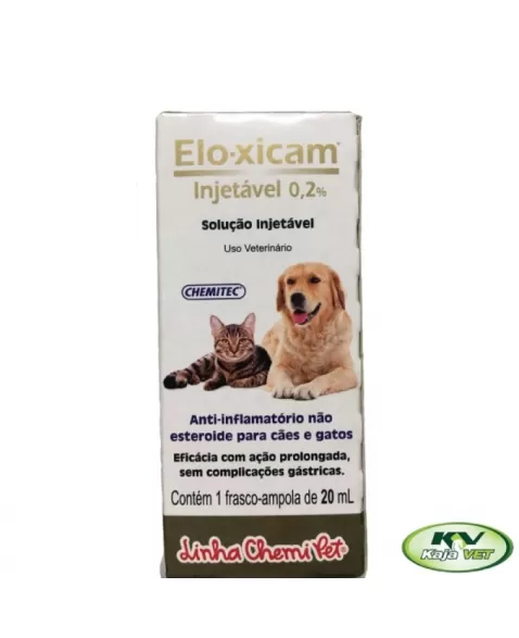 ELO-XICAM INJETÁVEL 0,2% - 20ML