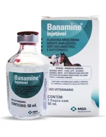 BANAMINE 50 MG INJETÁVEL 50 ML