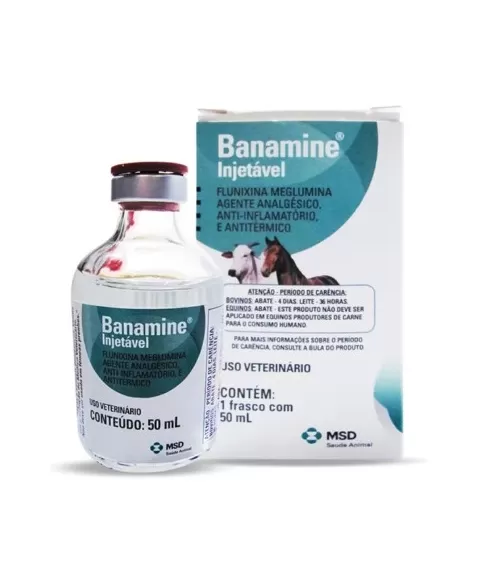 BANAMINE 50 MG. INJ. 50 ML