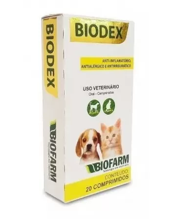 BIODEX - 20 COMPRIMIDOS