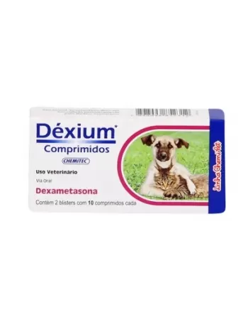 DEXIUM - 20 COMPRIMIDOS