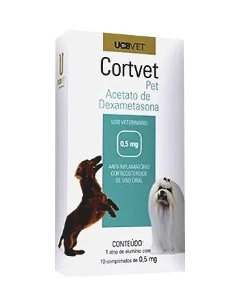CORTVET PET DISPLAY 05 X 10 X 0,5MG